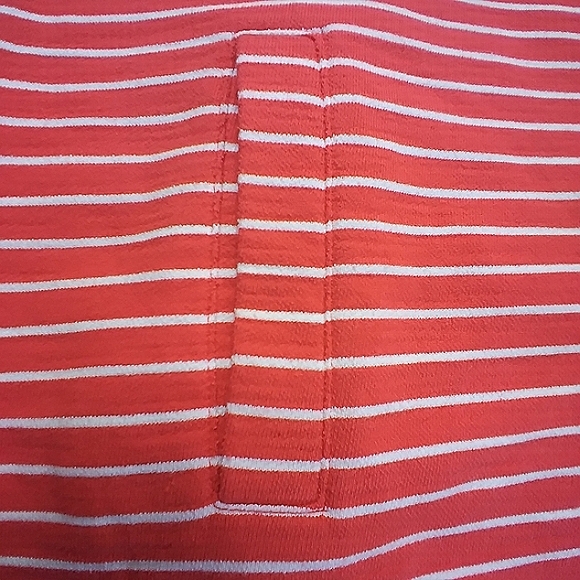 Tommy Hilfiger Womens Red/White Striped Drawstring Turtle Pullover S/P - Picture 9 of 15